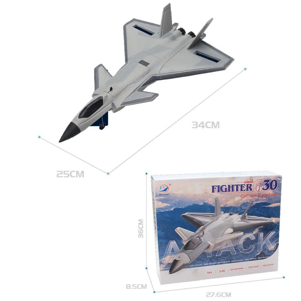 2.4G RC Foam Aircraft SU-35 – Fighter Jet Glider Toy for Kids