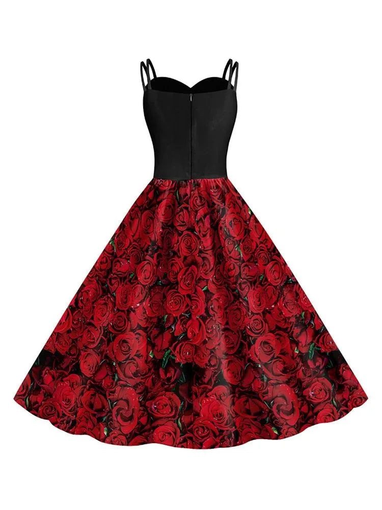 Scary Witch Skull Dress – Halloween Cosplay Outfit