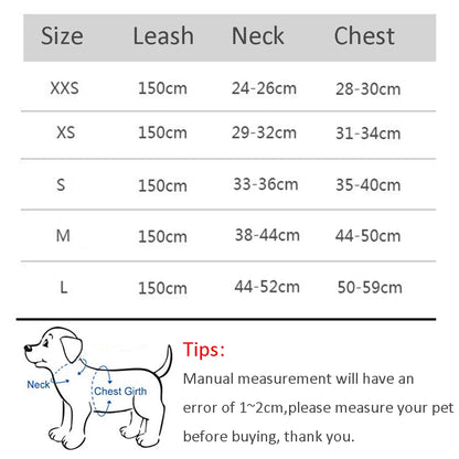 Adjustable Cat & Dog Harness Leash Set: Perfect for Outdoor Adventures