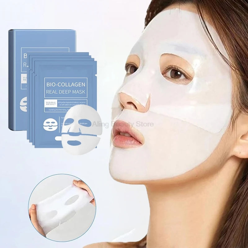 Bio-Collagen Night Mask Set: Ultimate Hydration & Anti-Aging