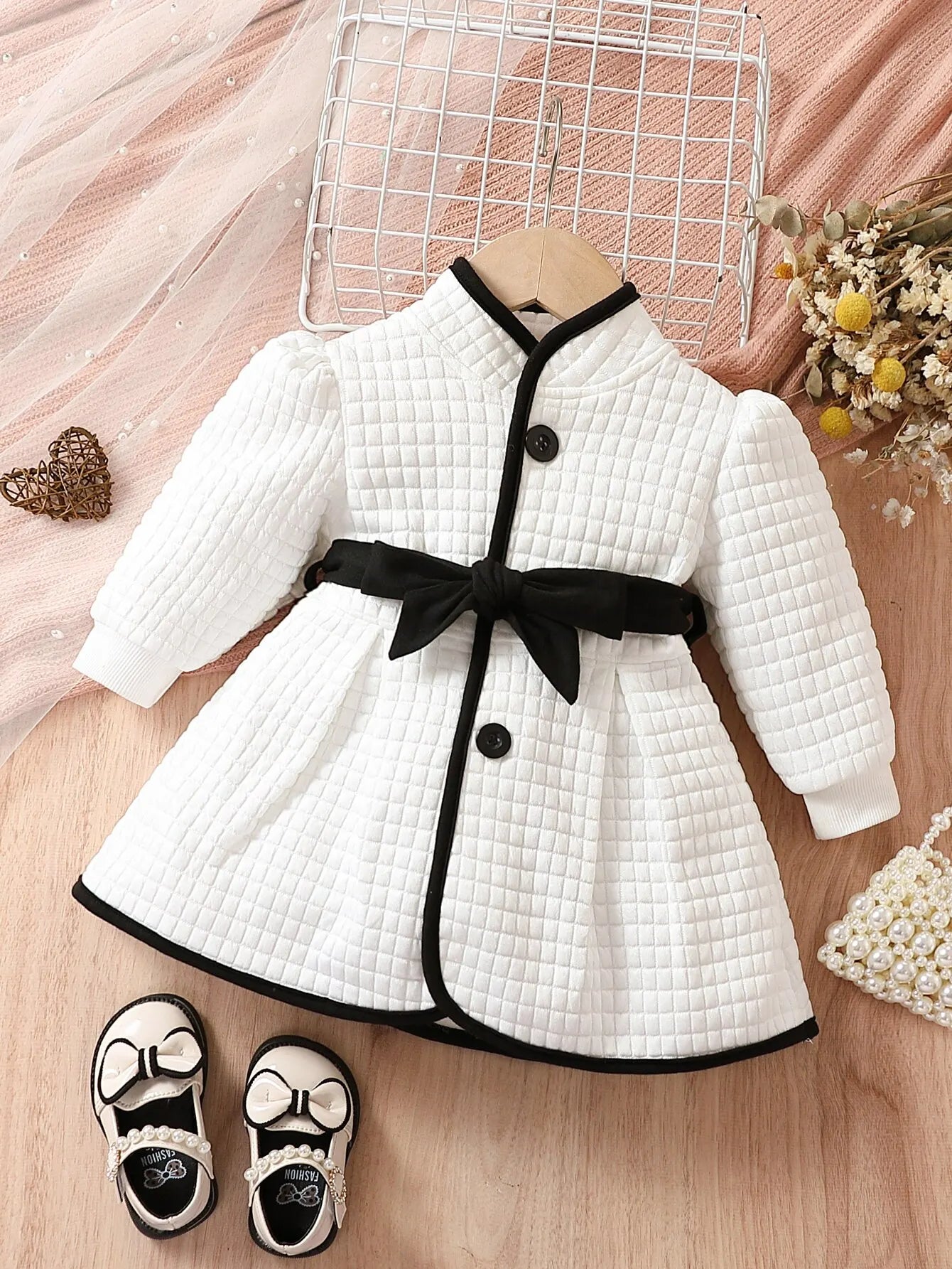 Stylish Toddler Dress Set – Autumn/Winter