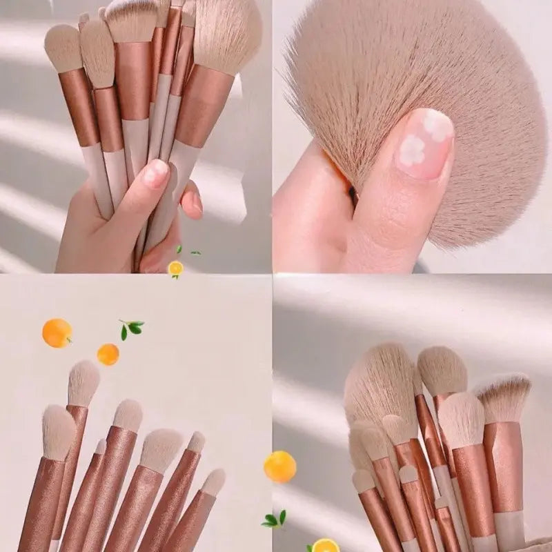 13-Piece Makeup Brush Set – Complete Beauty Tools for Flawless Looks