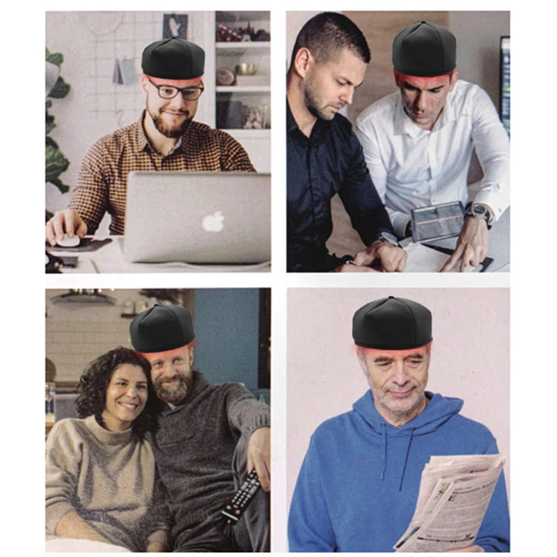 LED Hair Growth Cap – 660nm + 830nm