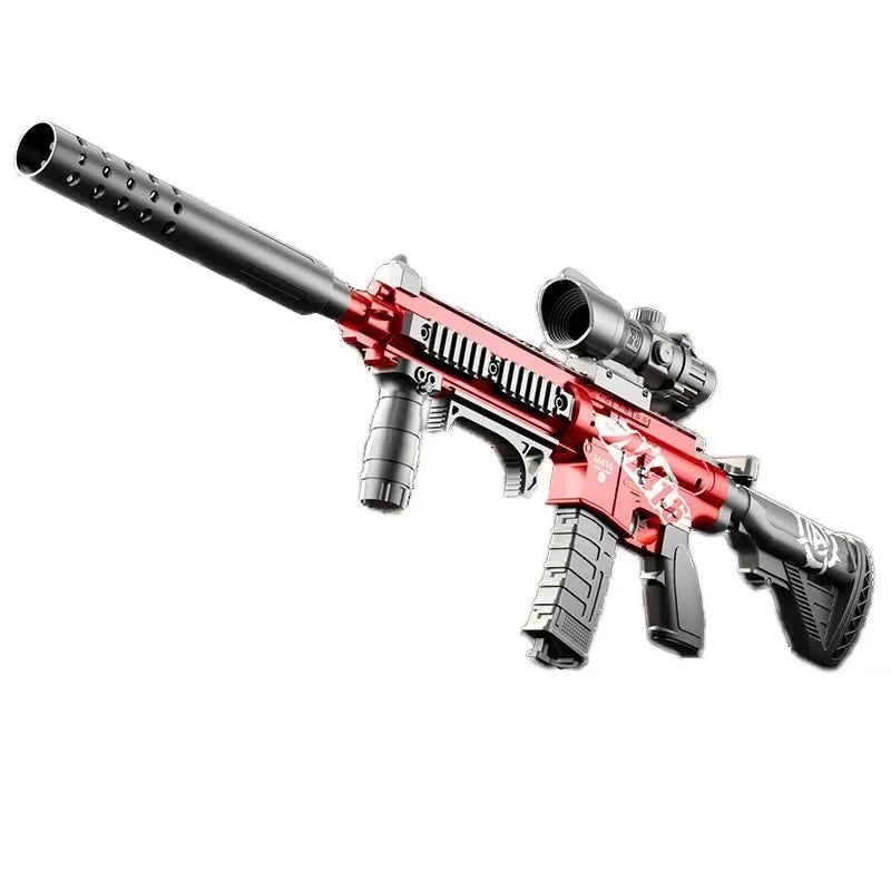 Ultra Shoppings M416 toy gun with shell firing, soft bullets, suction cups, manual load, children's assault rifle for boys.