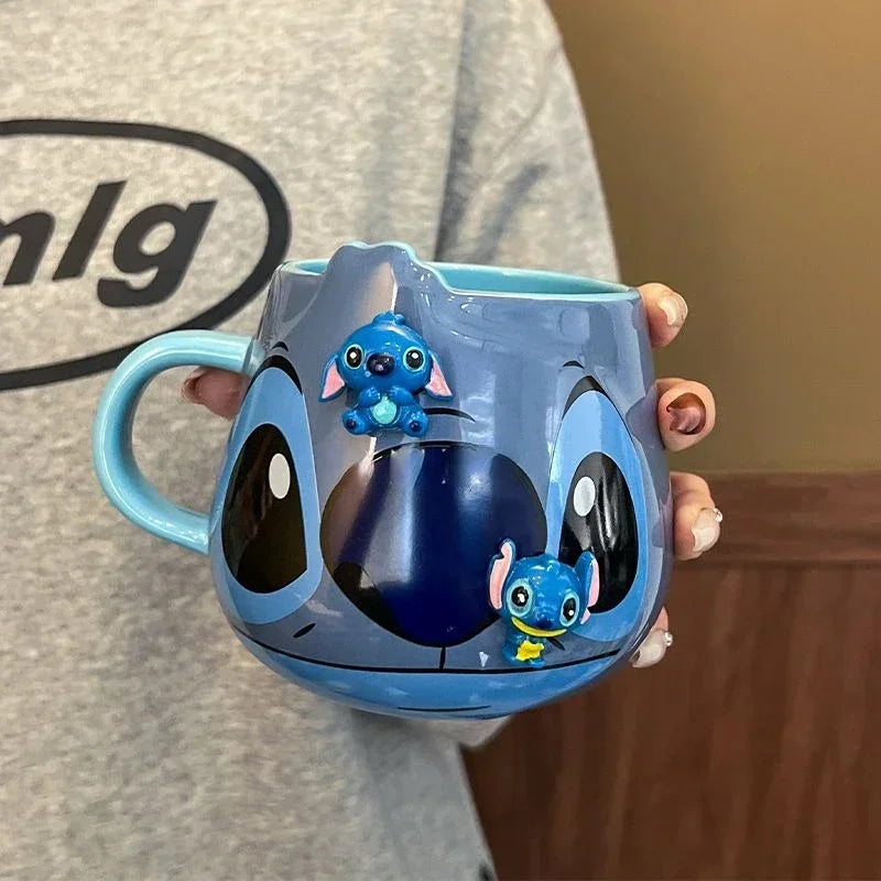 Disney Stitch Ceramic Mug: Cute & Creative Coffee Cup Gift