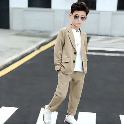 Children’s Elegant Blazer Set – Boys’ Formal Outfit for Parties & Events
