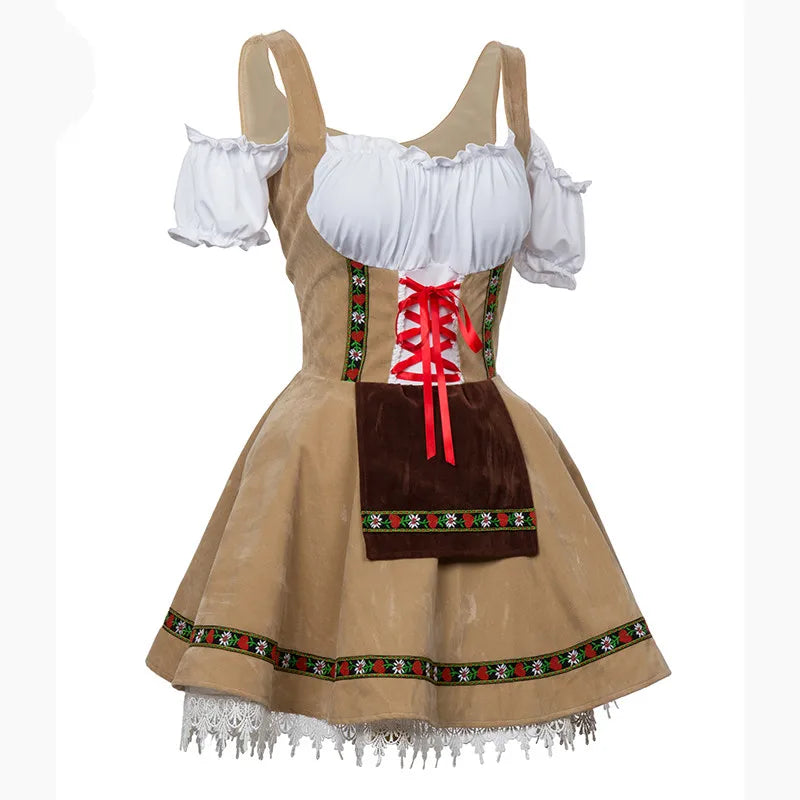 Oktoberfest Cosplay Outfit – German Bavarian Carnival Clothes
