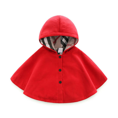 Children’s Autumn/Winter Warm Cape Coat