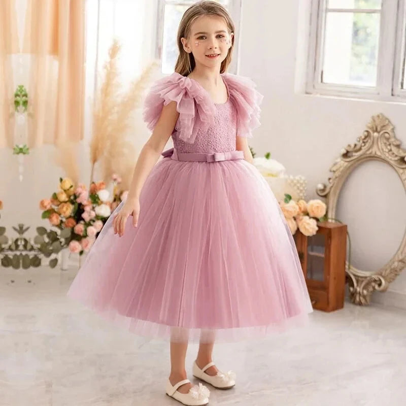 Kids Wedding Gown – Princess Lace Dress