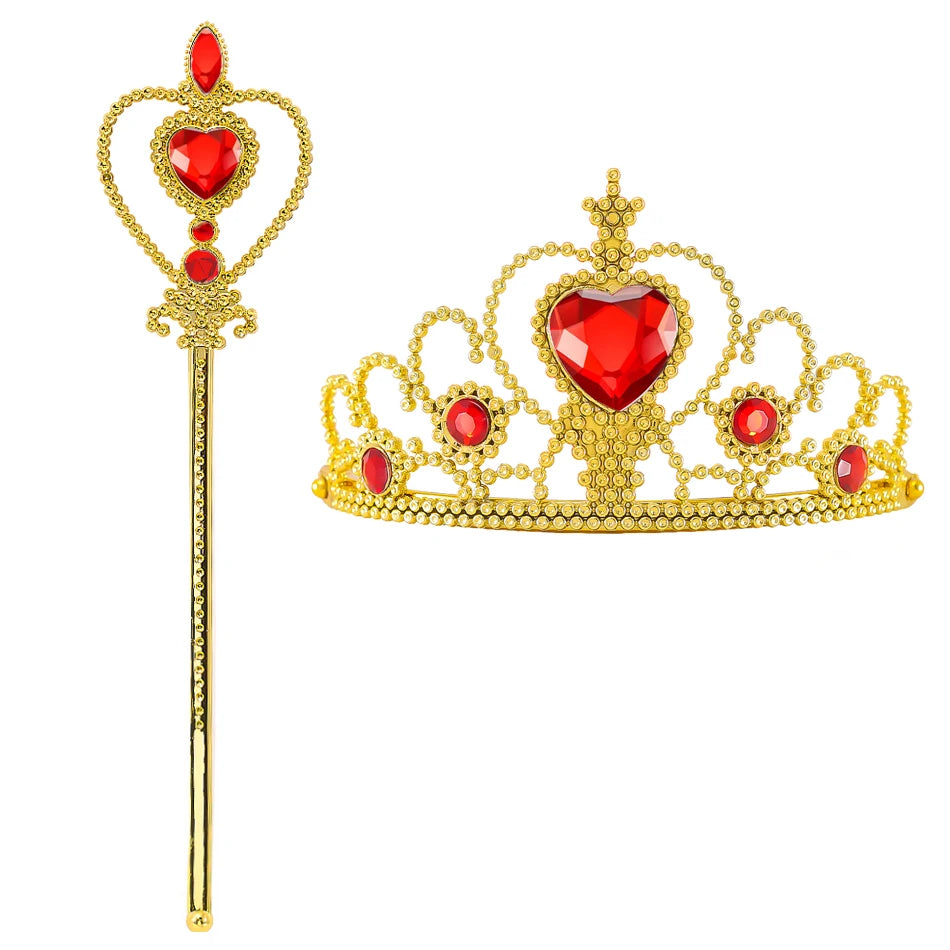 Halloween Witch & Queen of Hearts Cosplay Dress