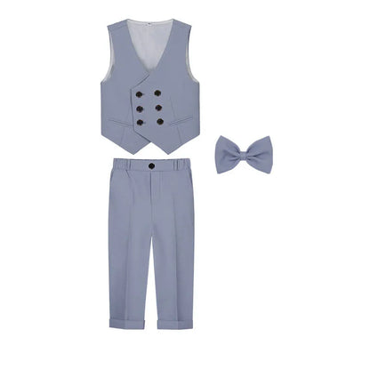 Boys’ Multi-Occasion 5-Piece Suit – Formal Event & Performance Wear