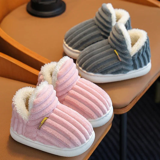 Cozy Winter Plush Slippers – Warmth & Comfort for Kids