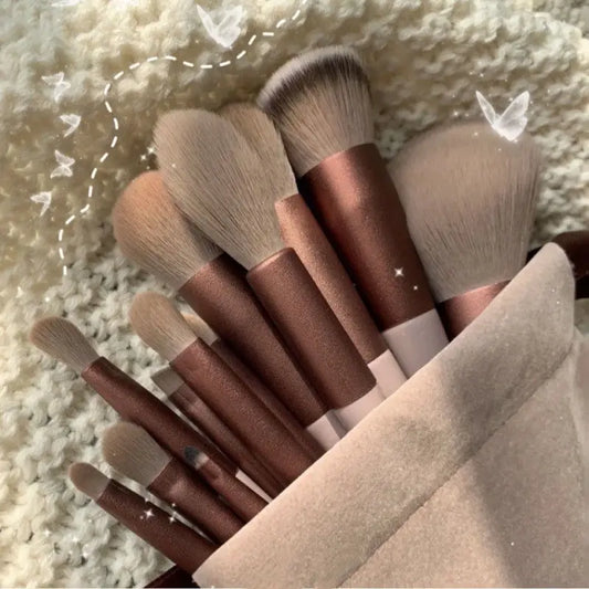 13-Piece Makeup Brush Set – Complete Beauty Tools for Flawless Looks