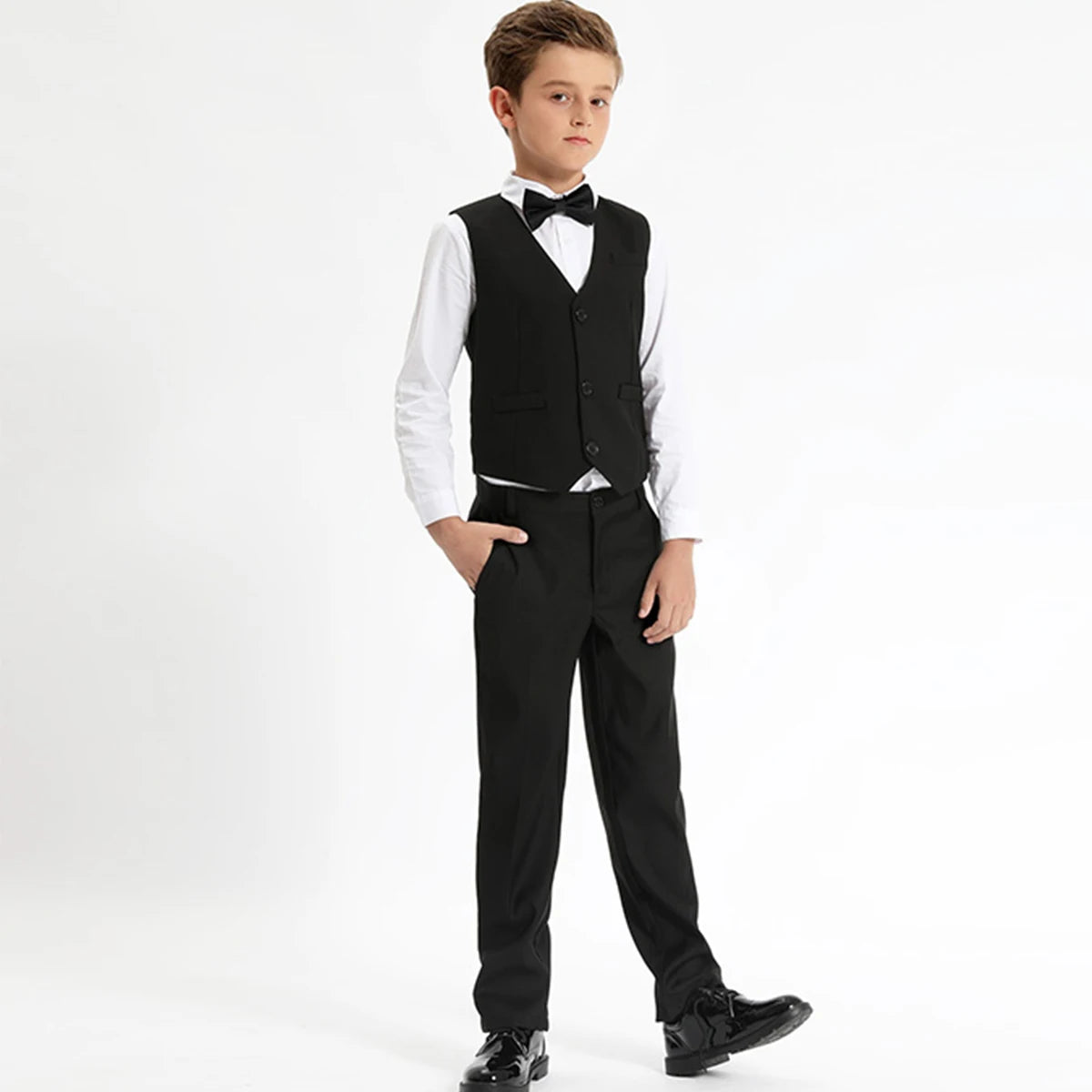 Children’s Party & Ceremony Suit – Boys’ Blazer, Pants & Vest Outfit