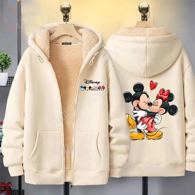 Mickey Mouse Oversized Hoodie: Cozy & Stylish Winter Jacket