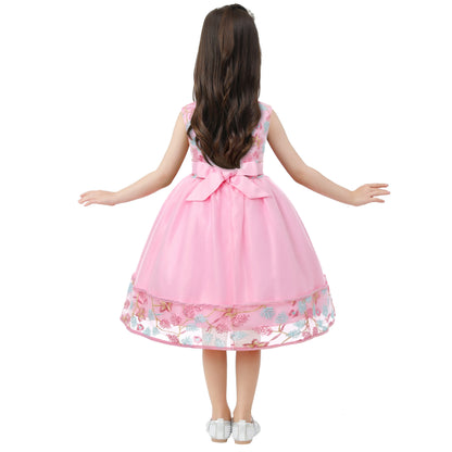Girls’ Lace Flower Child Wedding & Party Dress