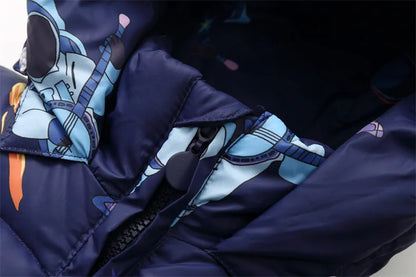 Toddler Down Jumpsuit – Winter Overalls for Boys & Girls