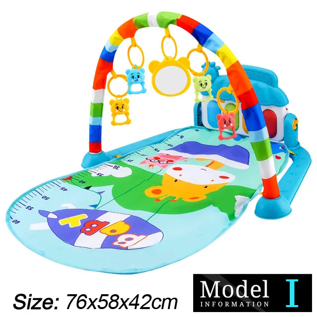 Baby Music Play Gym – Piano Activity Mat for Early Development (0-36 Months)