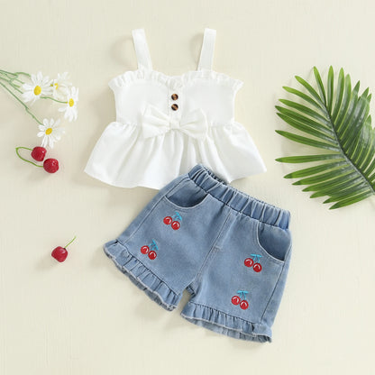 Cute Clothing Set for Girls 18M–6T