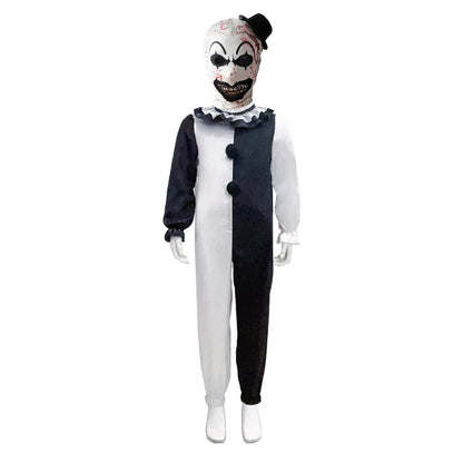 Scary Terrifier Costume – Kids’ Joker & Clown Cosplay Halloween Suit