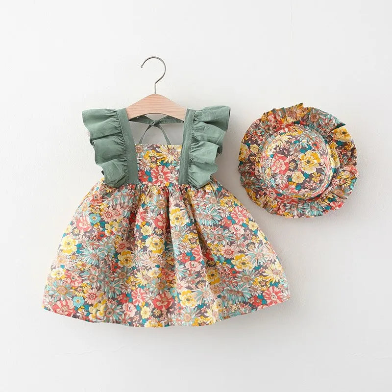Toddler Girls’ Summer Princess 2Pcs Set