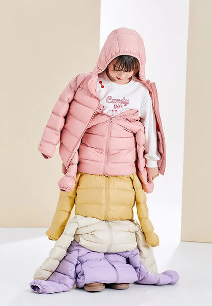 Kids’ Lightweight Duck Down Jacket – Fall & Winter
