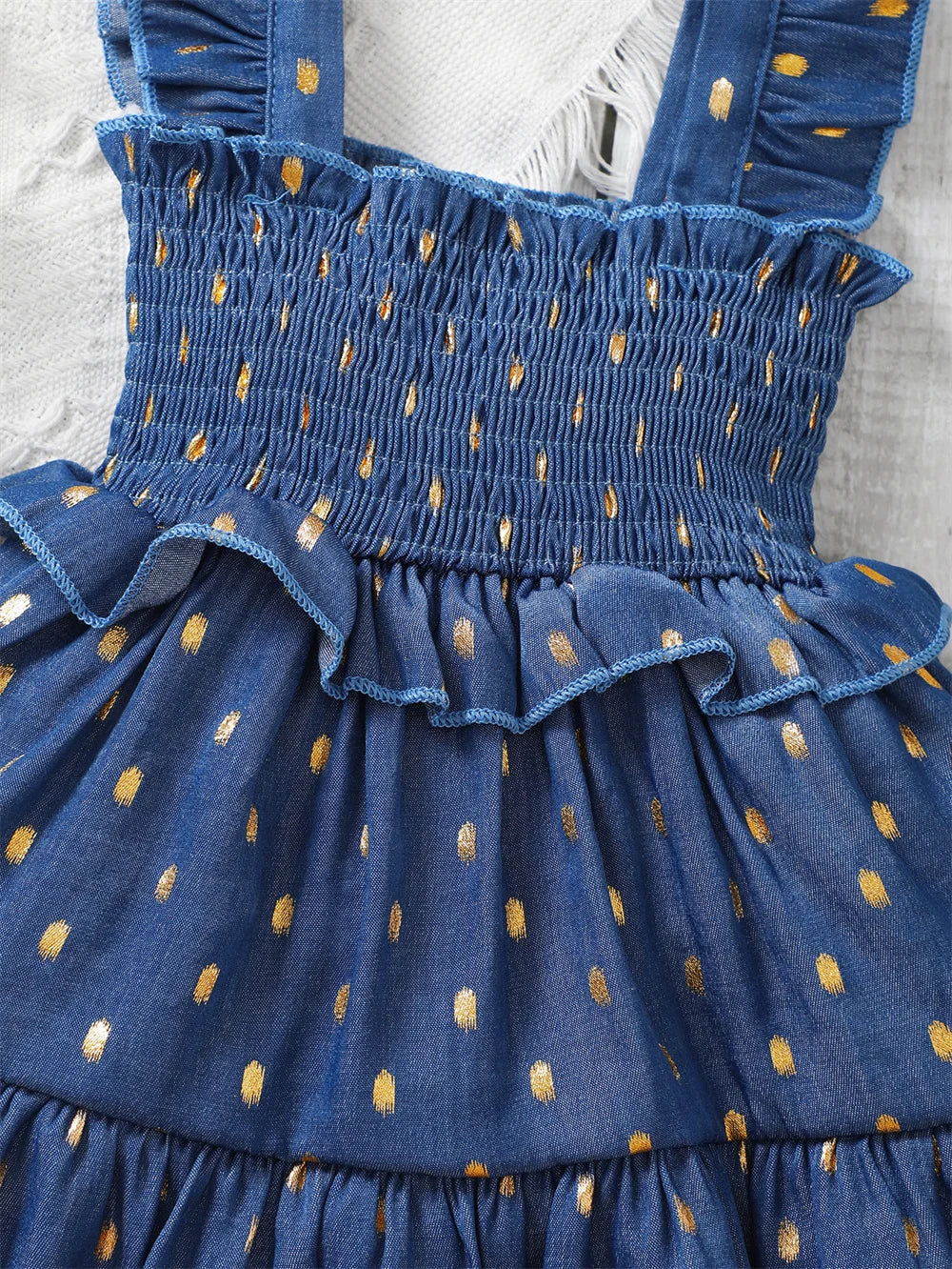 Toddler Girl Fashion Slip Dress & Headband Set