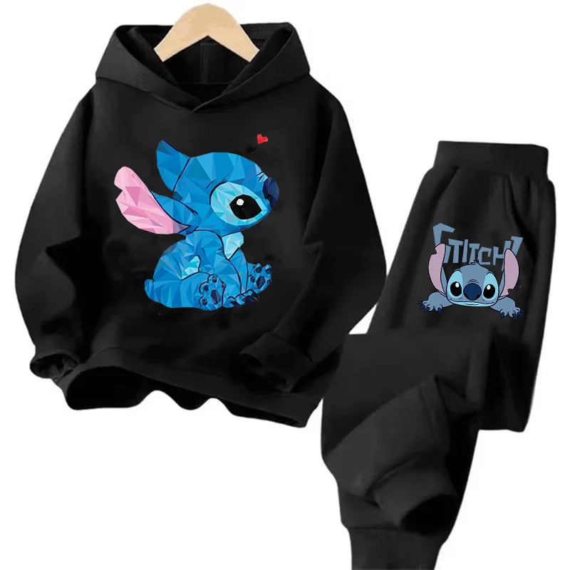 Kids' Stitch Anime Hoodie: Fun & Cozy for Cartoon Fans