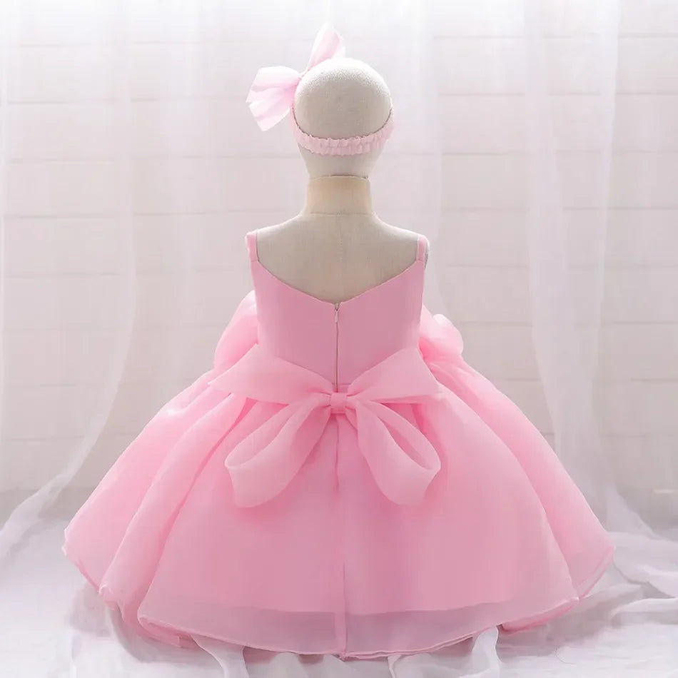 Kids Wedding Dress – Sleeveless Flower Girl Gown