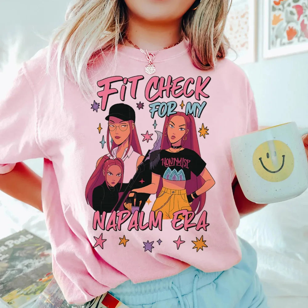 Anime Kpop Demon Hunters Kids T-Shirt – Casual Street Style Top