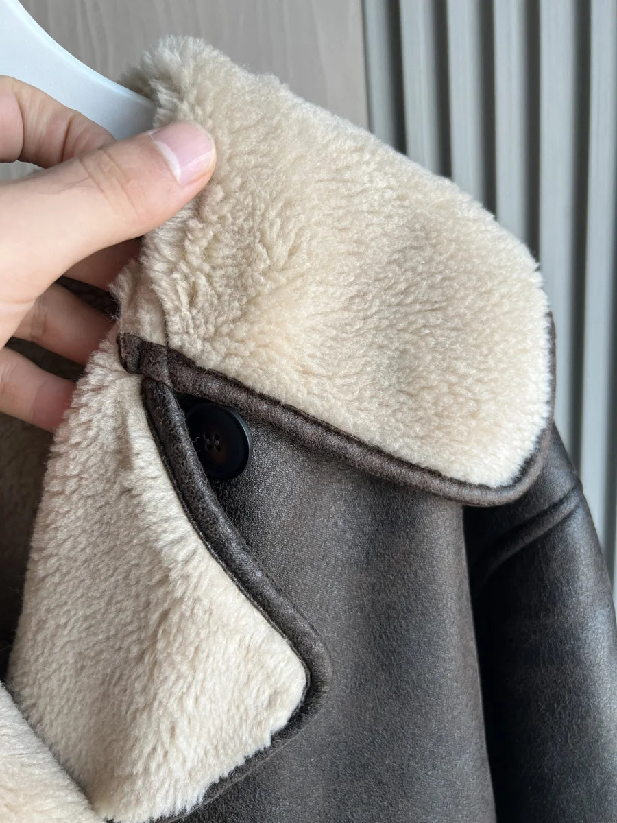 Bold & Warm: Double-Sided Fall Coat