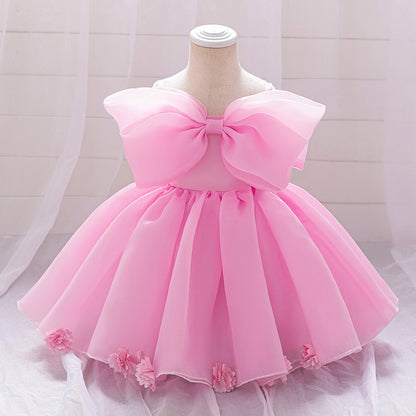 Baby Girl Dress – Elegant Party & Baptism Wear