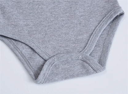 Short Sleeve Baby Bodysuit – Soft Cotton (0–24M)