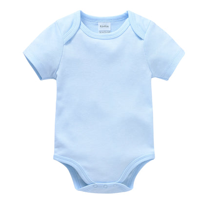 Short Sleeve Baby Bodysuit – Soft Cotton (0–24M)