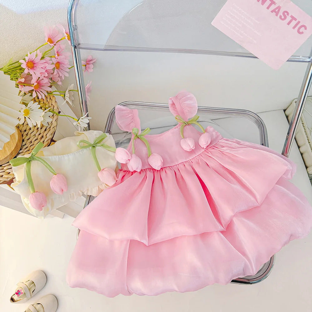 Cute Multi-Layer Princess Dress for Girls