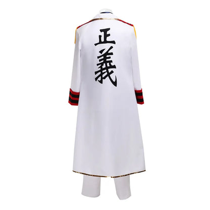 One Piece Cosplay Costume – Garp Marine Cloak & Uniform Coat