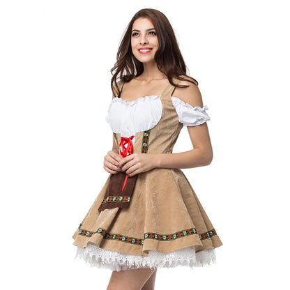 Oktoberfest Cosplay Outfit – German Bavarian Carnival Clothes
