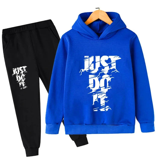 Kids' Casual Sportswear Set: Stylish Comfort for Everyday Fun