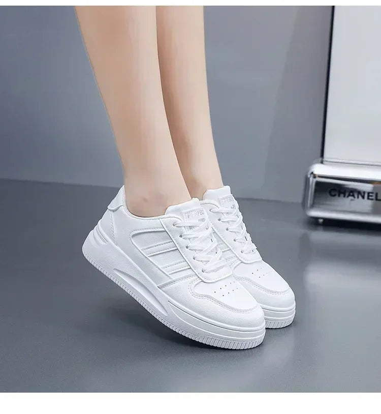 Women's Casual Sports Shoes – Breathable & Wear-Resistant Tennis Sneakers