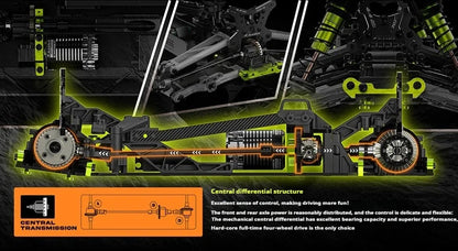 1:10 RC Off-Road Car – LLL Terminator Brushless 4WD Electric Toy