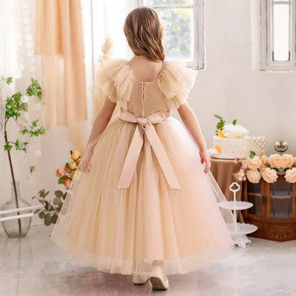 Kids Wedding Gown – Princess Lace Dress