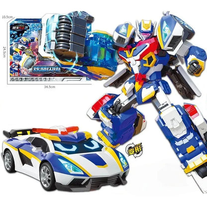 Transforming Cardbot Robot – Car-to-Robot Action Figure for Kids