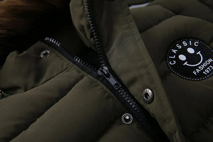 Baby Boys' Winter Coat – Warm Hooded Outerwear (2–6Y)