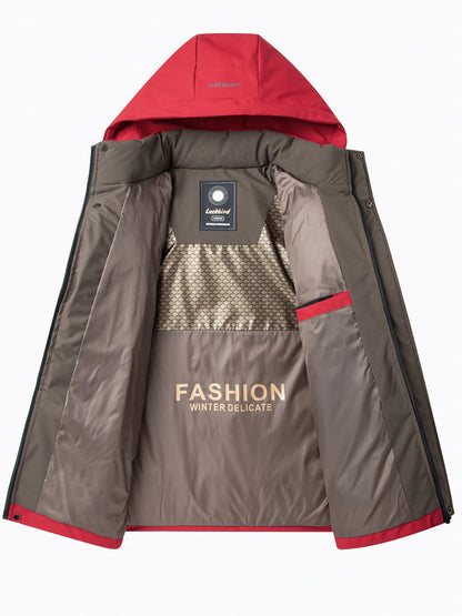 Men's Winter Cotton Jacket – Warm & Casual Business Style