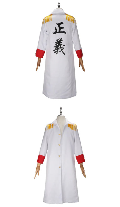 One Piece Cosplay Costume – Garp Marine Cloak & Uniform Coat