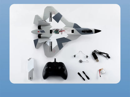 2.4G RC Foam Aircraft SU-35 – Fighter Jet Glider Toy for Kids