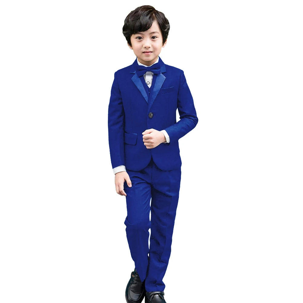 Stylish Boys’ Wedding Suit – Complete 6-Piece Party Outfit