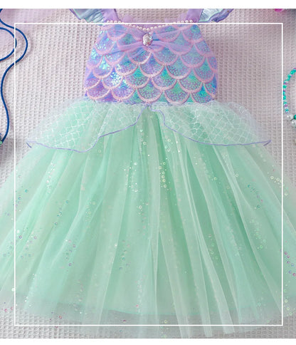 Princess Sequin Dress – Baby Girl Summer Fantasy