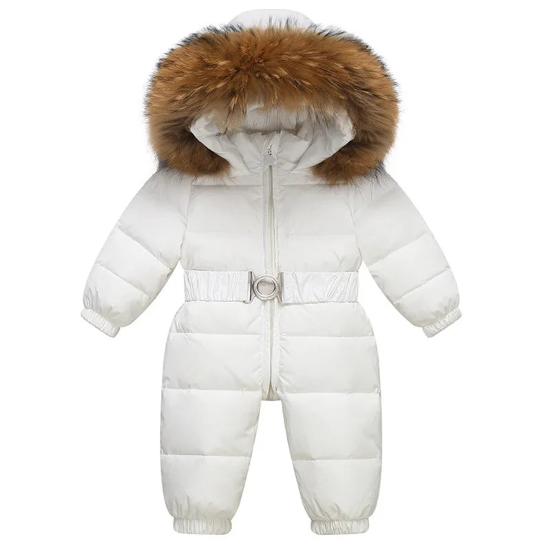 Toddler Down Jumpsuit – Winter Overalls for Boys & Girls
