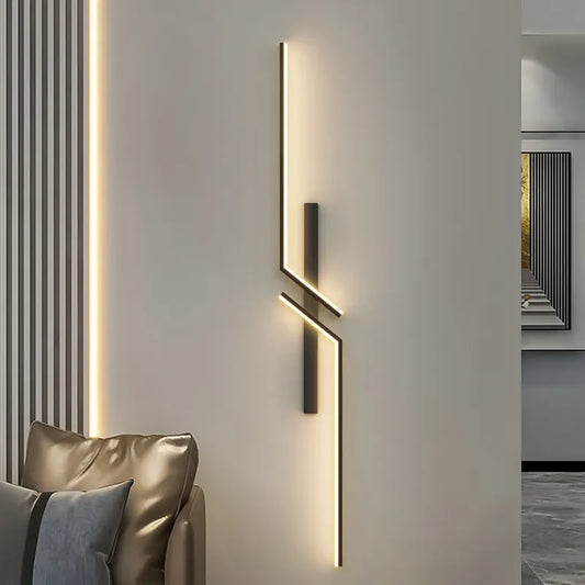 Modern LED Wall Light: Minimalist Design for Bedroom & Living Room